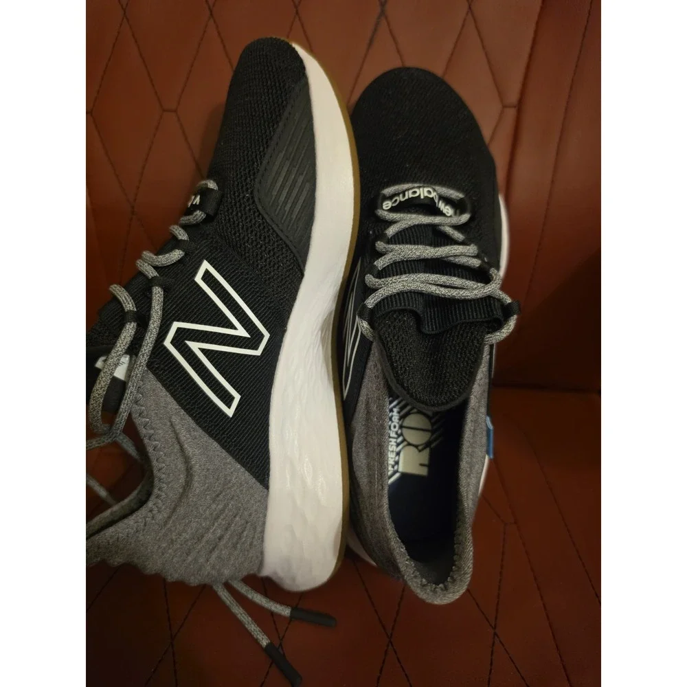 NEW BALANCE Fresh Foam ROAV Running Black Light Aluminum WROAVTK Size US 6.5